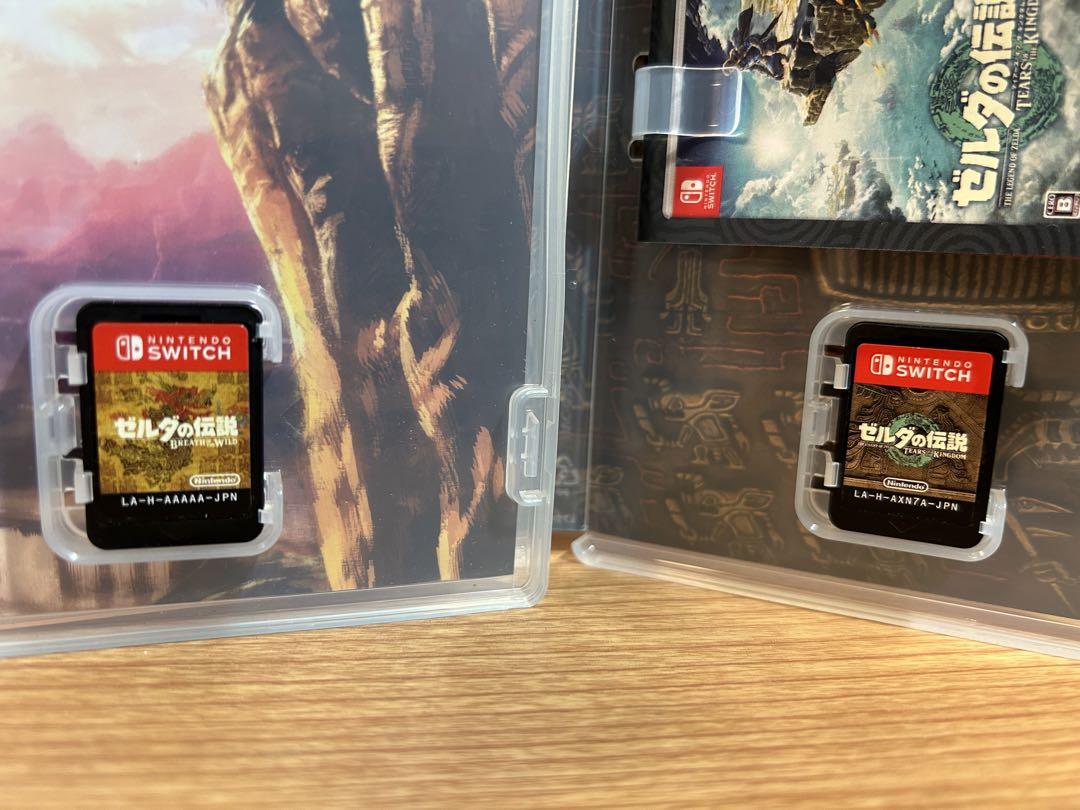 【美品】ゼルダの伝説 任天堂Switchソフト 2本セット