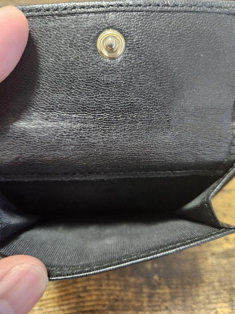JIMMY CHOO ジミーチュウ 三つ折財布 ミニウォレット ブラック 財布