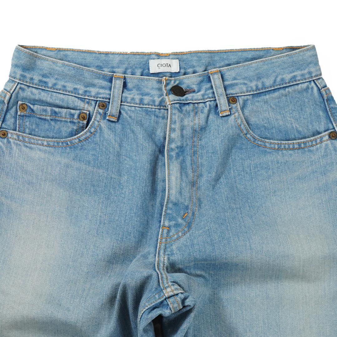 CIOTA Wide Tapered 5 Pocket Pants デニム 30 画像2
