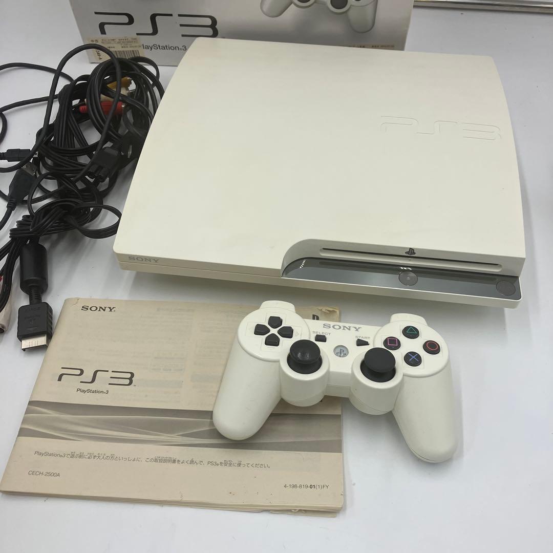 美品　プレイステーション3 本体 CECH-2500A ホワイト