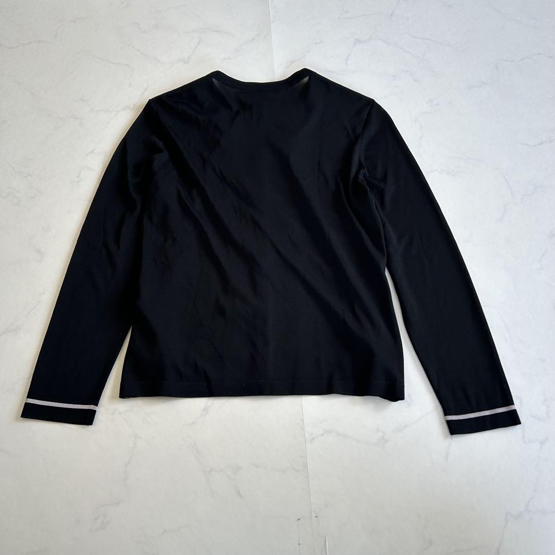 希少✨レオナール LEONARD カーディガン レオパード カンカン素材 M