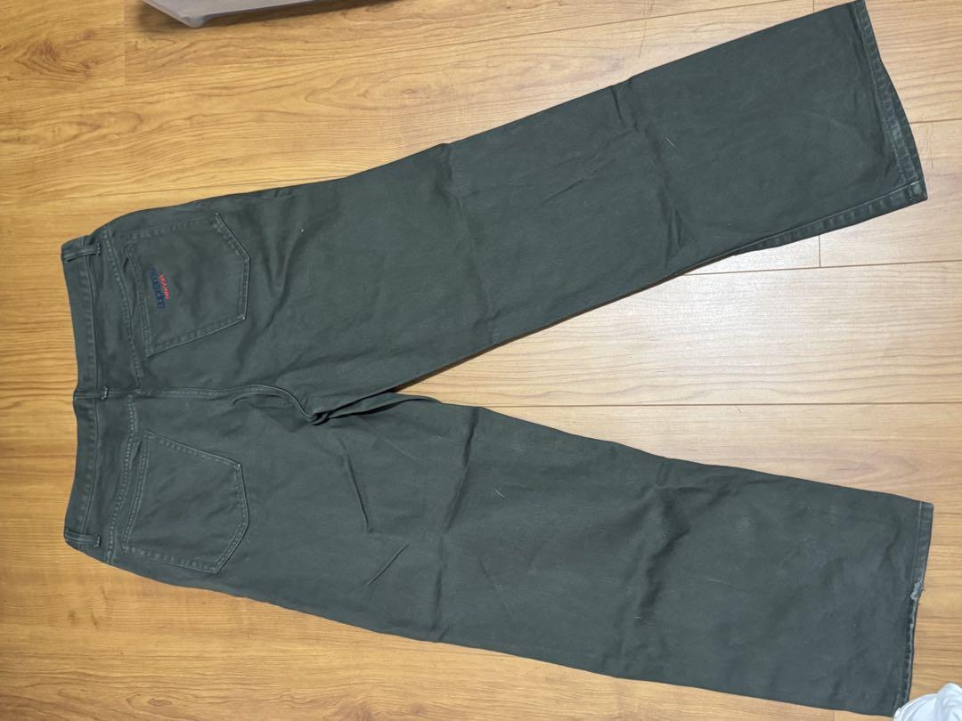 パンツ Supreme Baggy Jean Olive