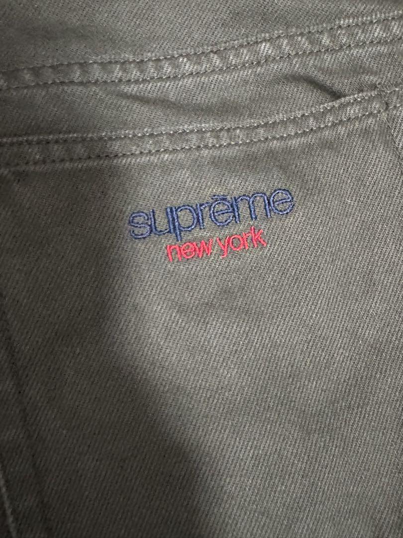 パンツ Supreme Baggy Jean Olive
