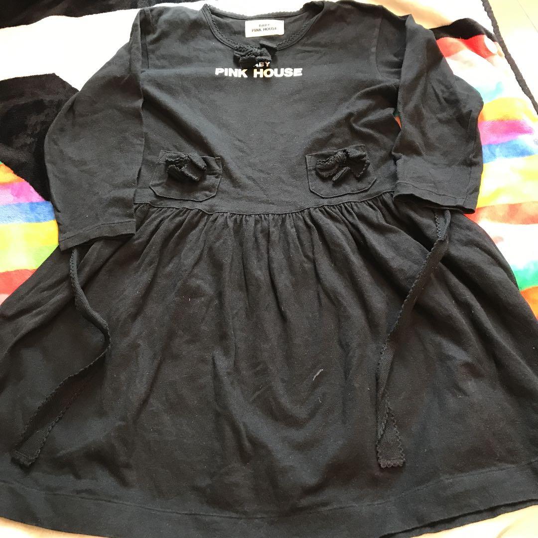 メルカリ ピンクハウス ワンピース黒 M ピンクハウス 630 中古や未使用のフリマ