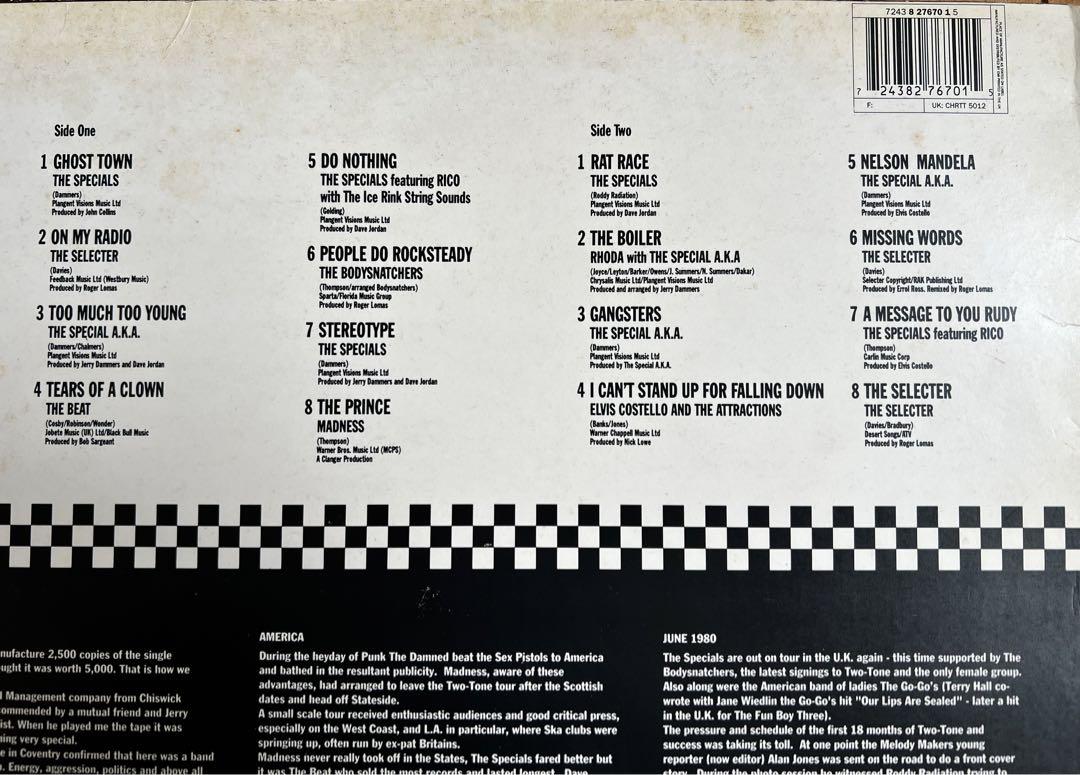 LPレコード Specials 関係4枚セット+セレクター