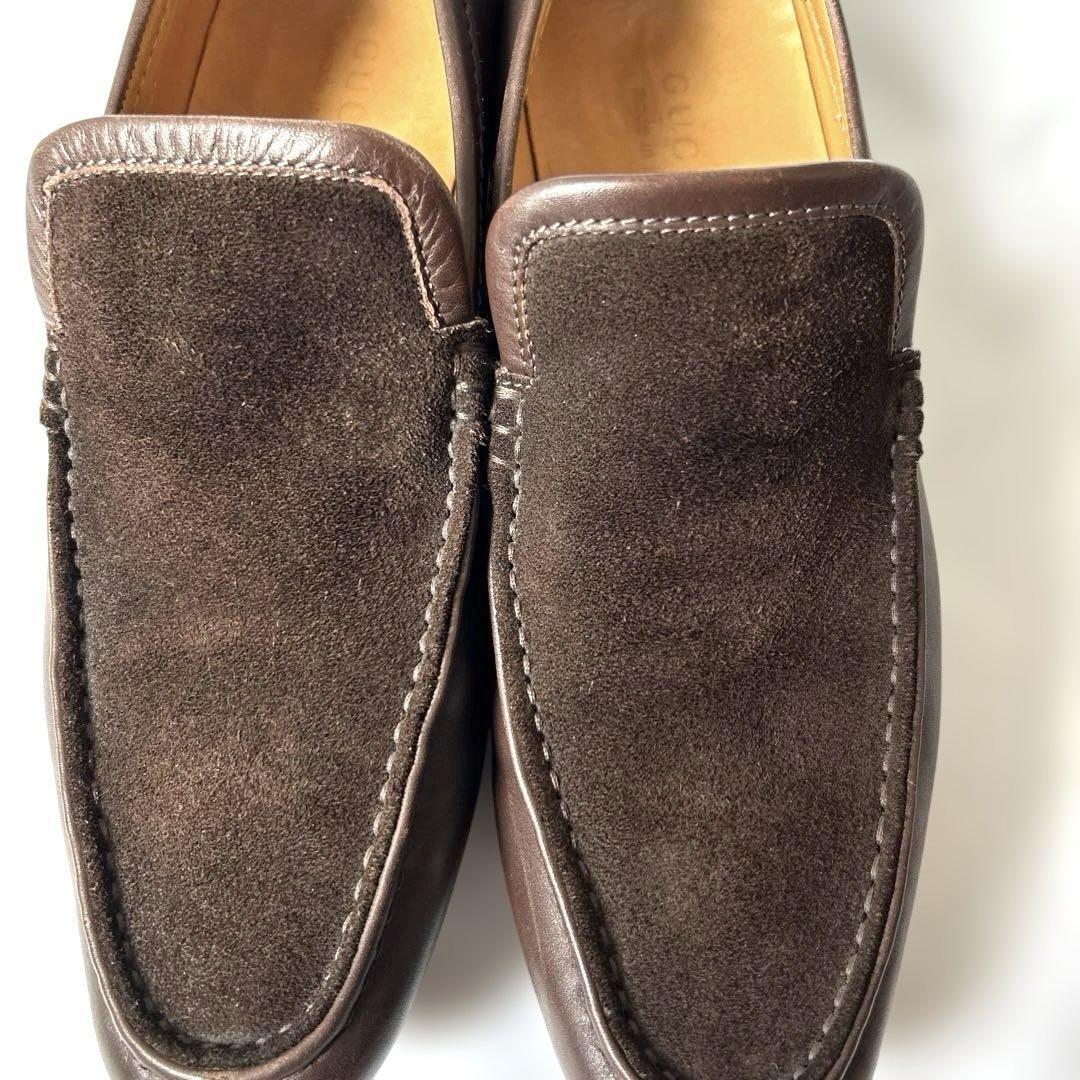 GUCCI グッチ　ドライビングシューズ ブラウン