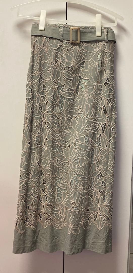 リリーブラウン Lily Brown レーススカート　ロングスカート