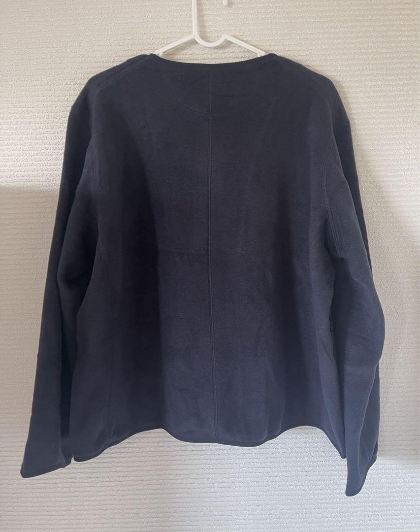 ●新品DANTON ダントン メンズ ノーカラー フリース ジャケット（40）