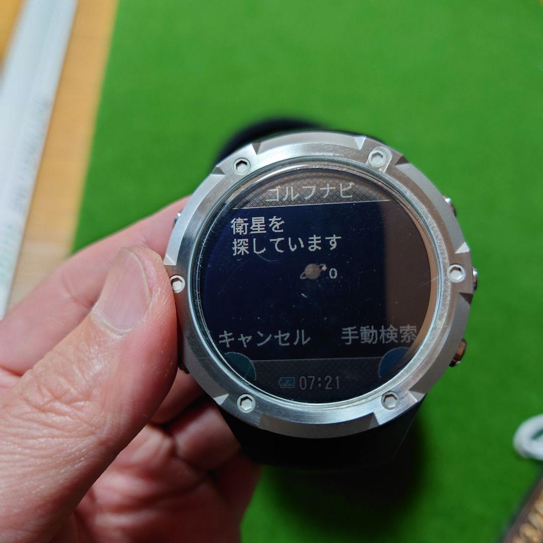『 ShotNavi　Evolve α 』ショットナビ　腕時計距離計