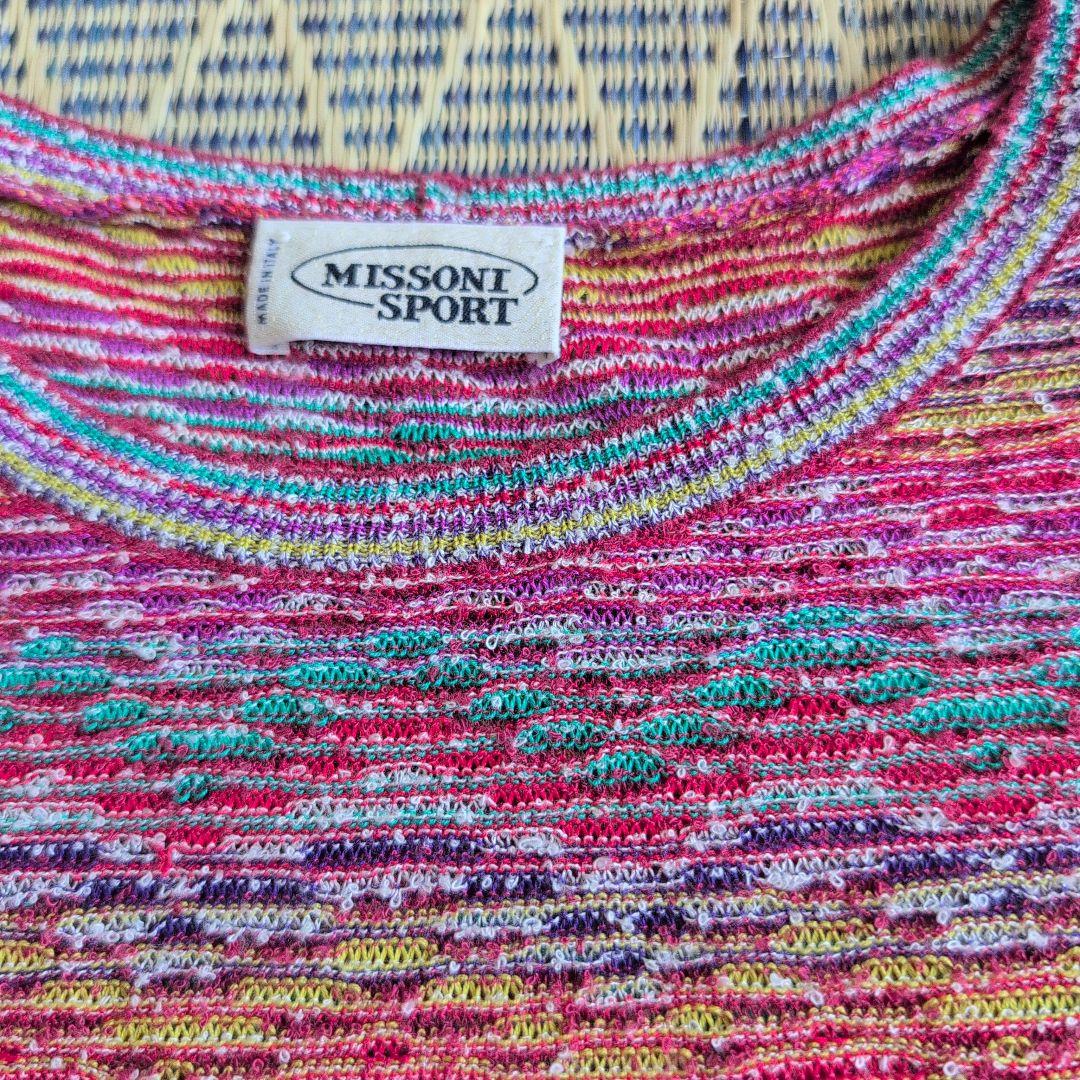 68245　MISSONI　半袖ニット 68245 MISSONI 半袖ニット - メルカリ