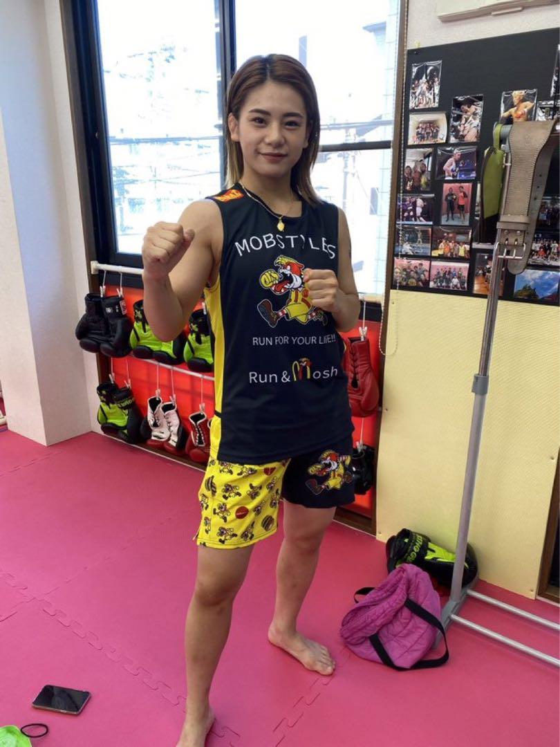 RIZIN☆ケイト・ロータス X MOBSTYLES完全受注生産応援Tシャツ