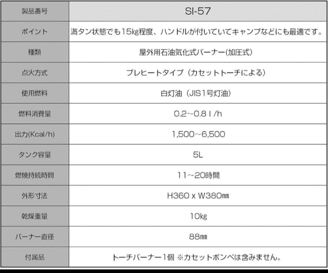 オムニバーナーJGSDF