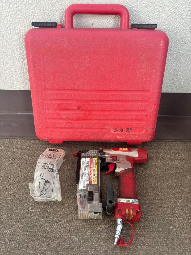 MAX 高圧ピンネイラ HA-50P1 / P50F3 動作確認済 ケース付