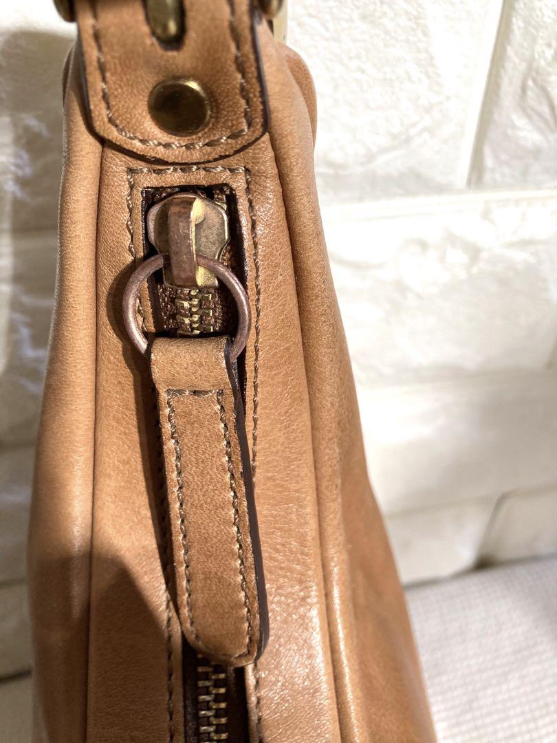 【正規品　OLD COACH ハンドバッグ ショルダー ハーフムーン】