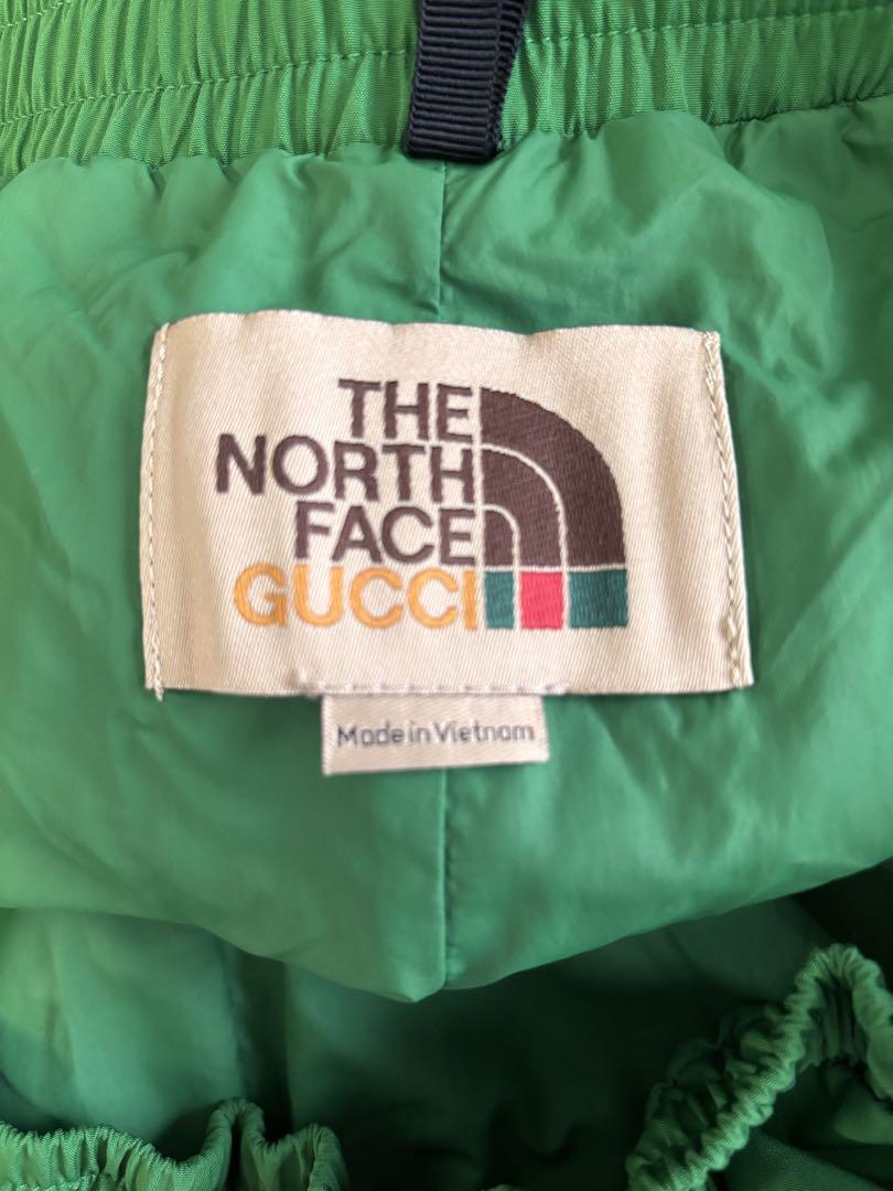THE NORTH FACE x GUCCI パンツ 赤緑