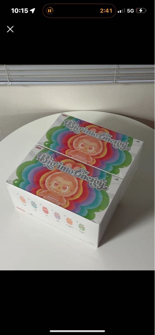 正規品・未開封　Labubu Big into Energy アソートボックス