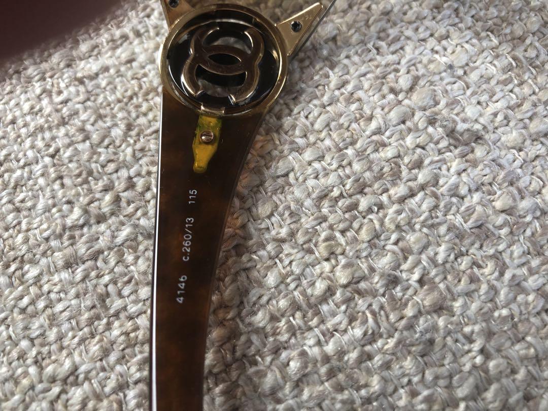 CHANEL サングラス トータスシェル