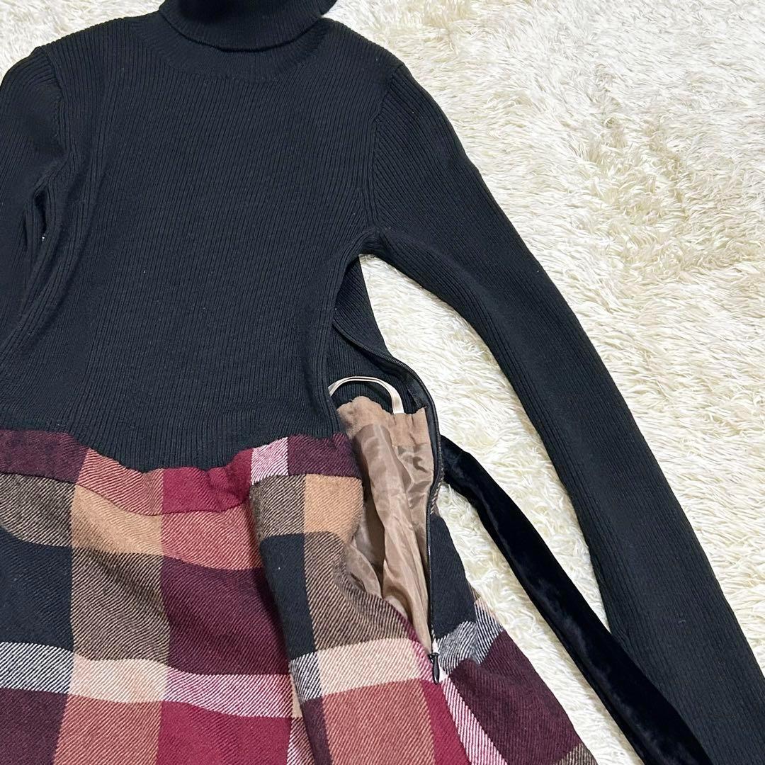 美品✨ブルーレーベルクレストブリッジ ドッキング ワンピース