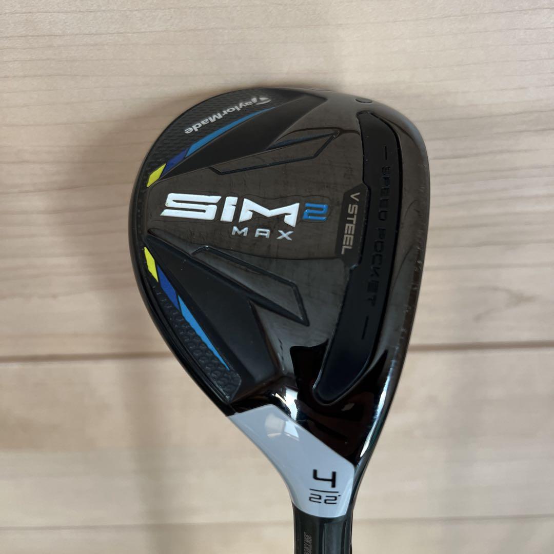 テーラーメイドSIM2 MAX 7Sベンタスブルーユーティリティ4U