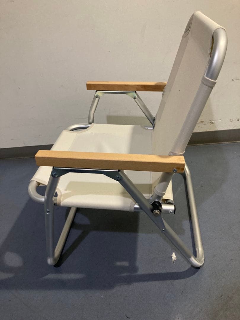 無印良品 MUJI アルミ 折りたたみベンチ チェア 無印良品 廃盤商品