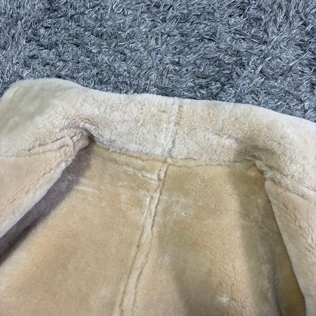 【極美品】Haruf ハルフ ムートン B-3 フライトジャケット 茶 M相当 【極美品】Haruf ハルフ ムートン B-3 フライトジャケット 茶 M相当