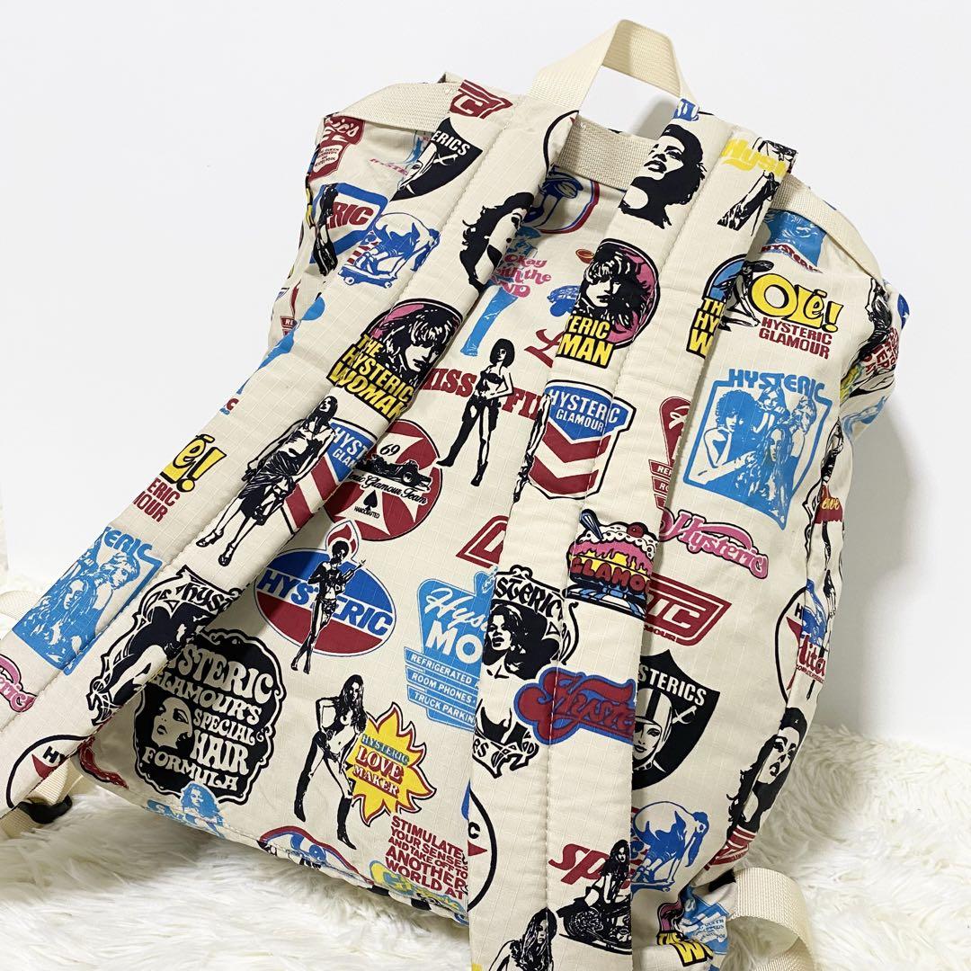 HYSTERIC GLAMOUR 総柄 リュック ヒステリックグラマー