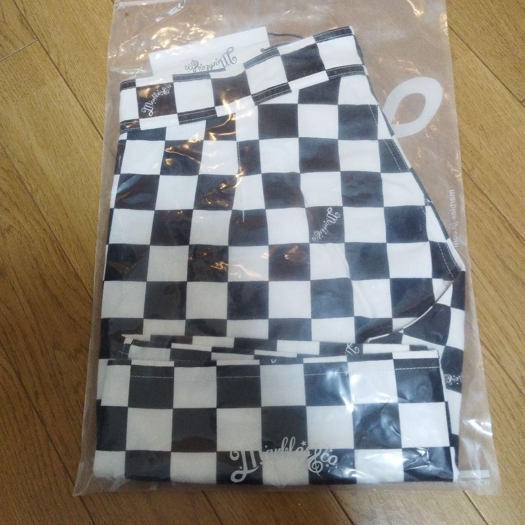 Marbles チェッカー柄ショートパンツ　サブカルチャー キムタク