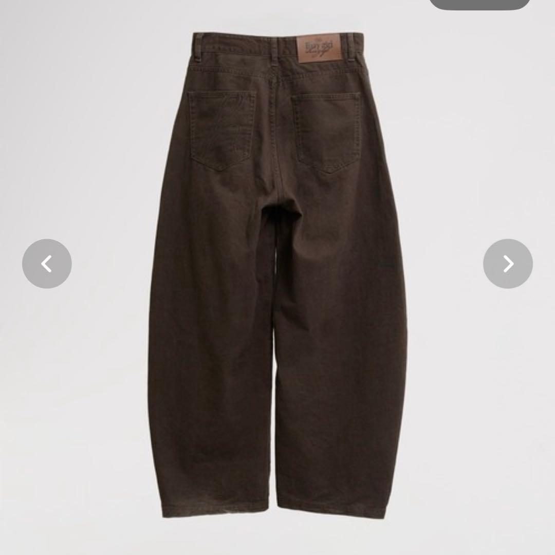 hazyl stitch curve pants ステッチカーブパンツM DECORATOM_COM_BR