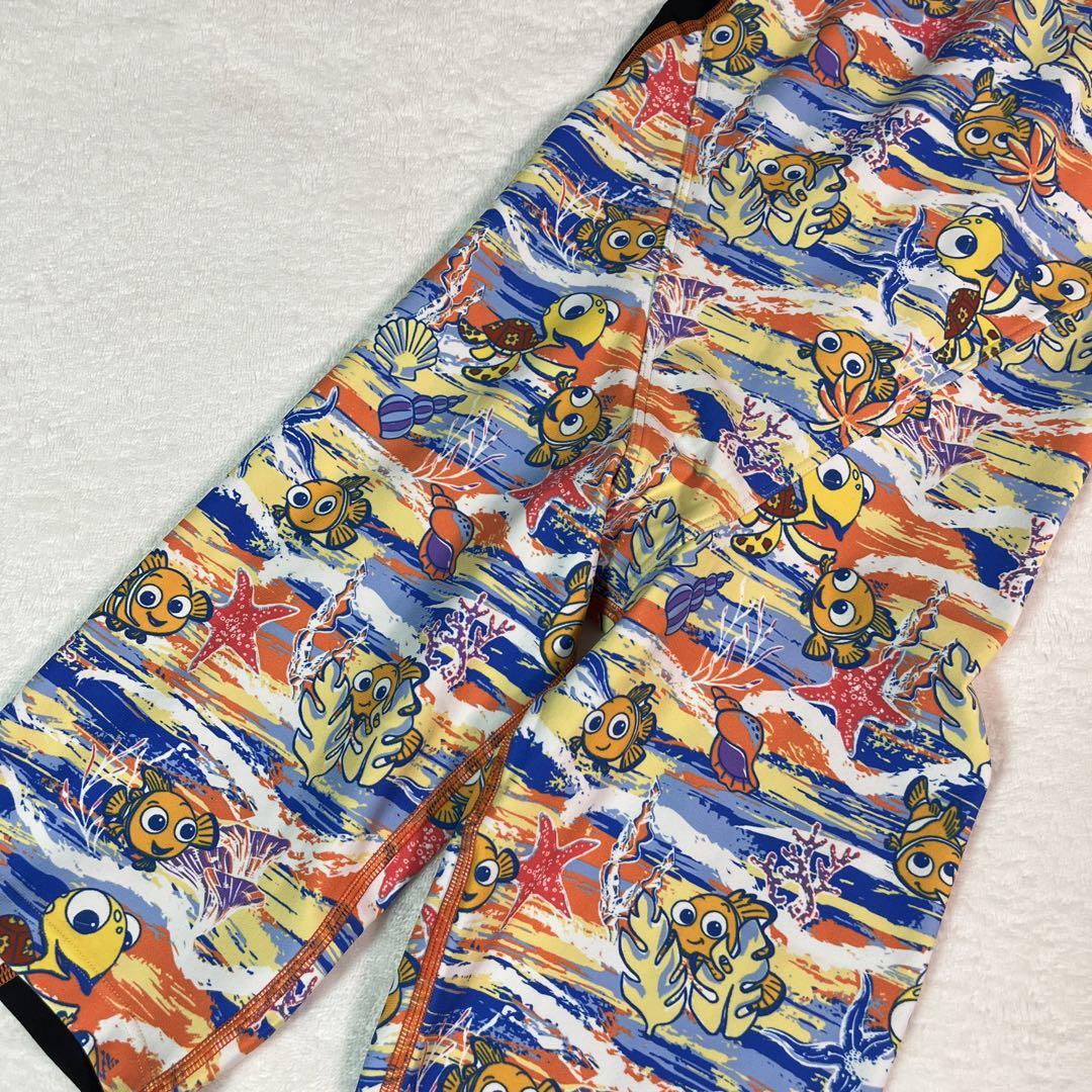 新品　レディース　アリーナ　ディズニー　競泳水着　L　練習用　長持ち水着　ニモ