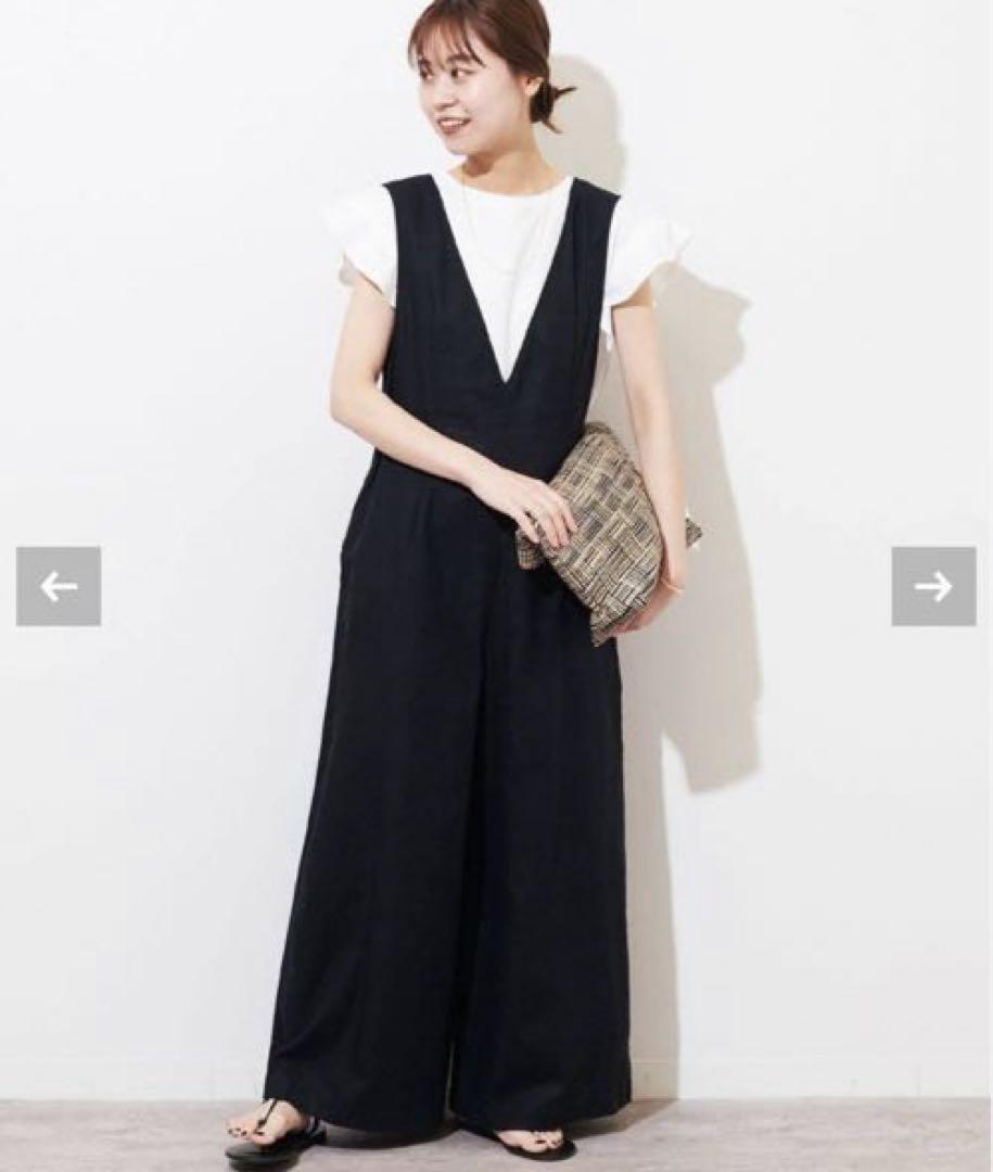JOURNAL STANDARD relume リネンコットンサロペット