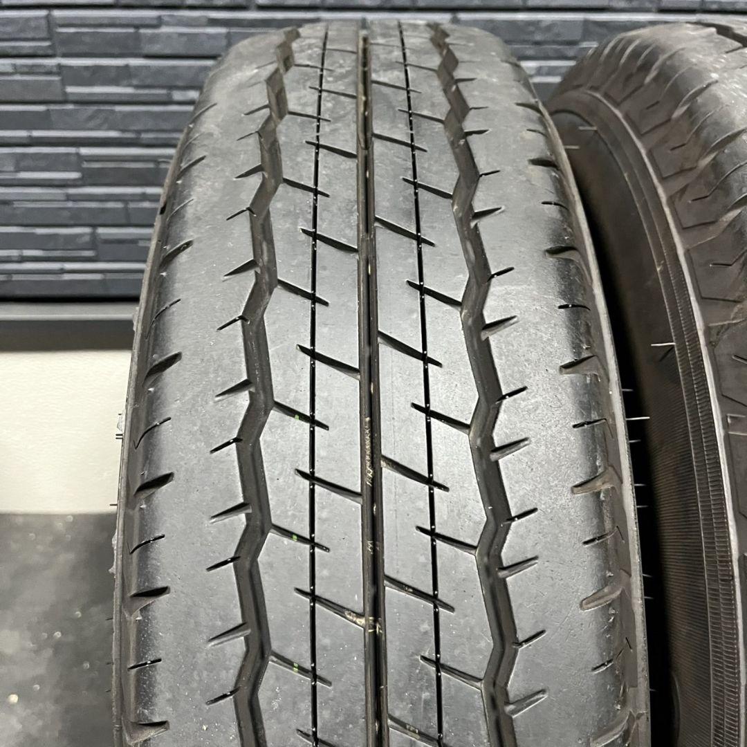 ダンロップ SP175N 195/80R15 107/105L 中古 2本 1