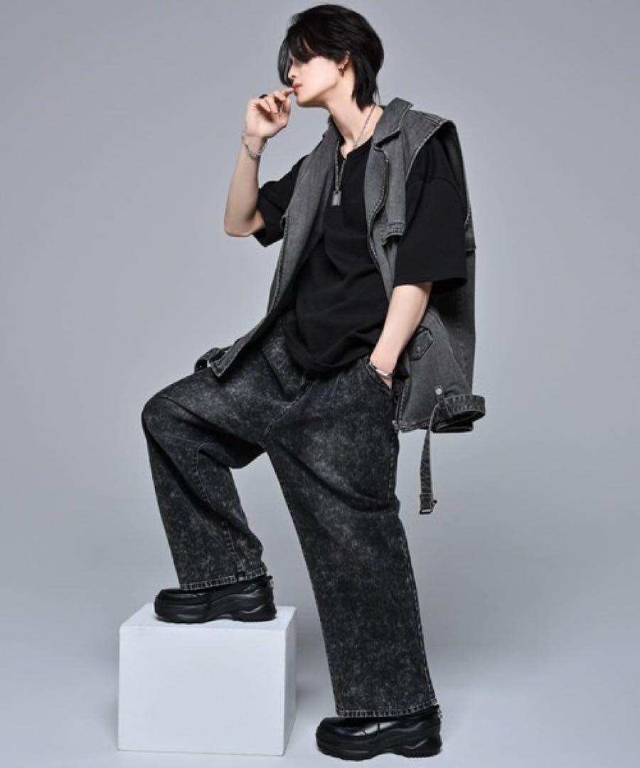 【ゆうたん】ADRER ヴィンテージメイクデニムオーバージレベスト ADRER（アドラー）の「Vintage make denim over riders gilet