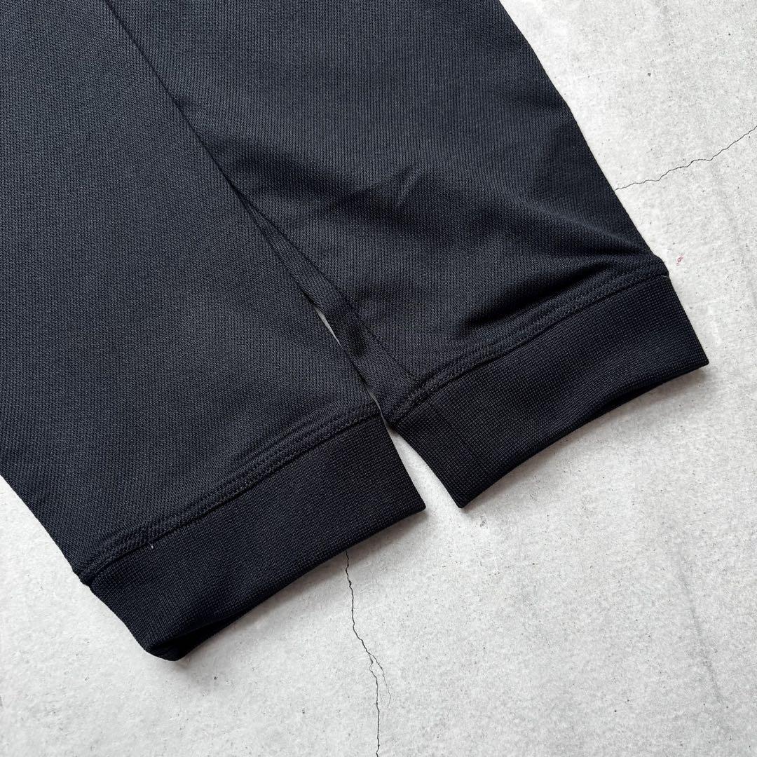 美品】NIKE GOLF ナイキゴルフ モックネック長袖シャツ ロゴ 黒 M