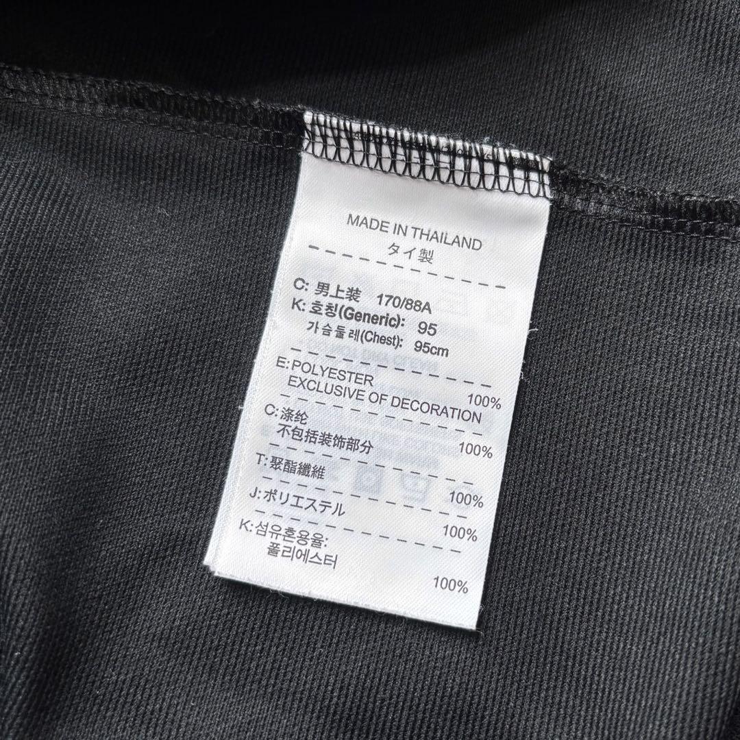 美品】NIKE GOLF ナイキゴルフ モックネック長袖シャツ ロゴ 黒 M