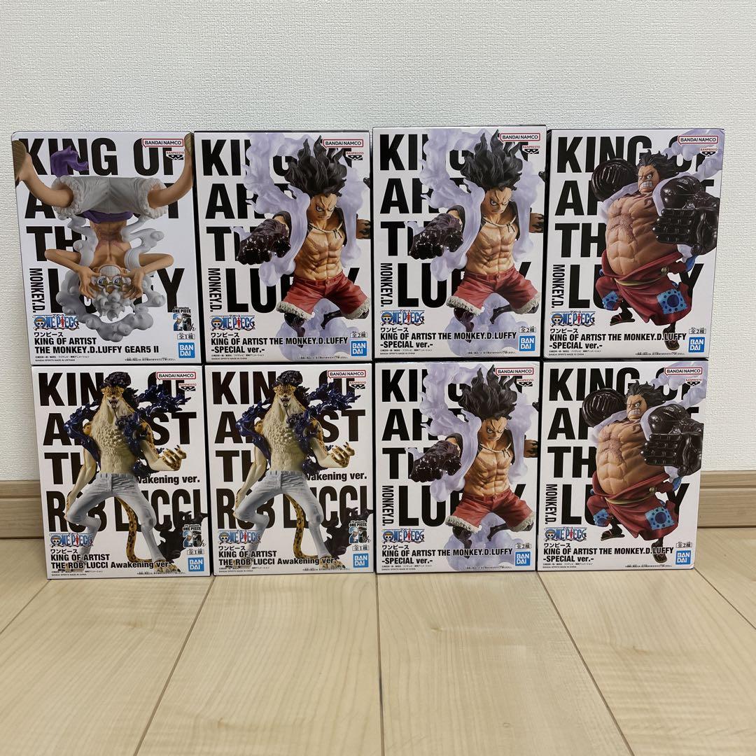 ワンピースフィギュアキングオブアーティストギア５ギア４ルッチ