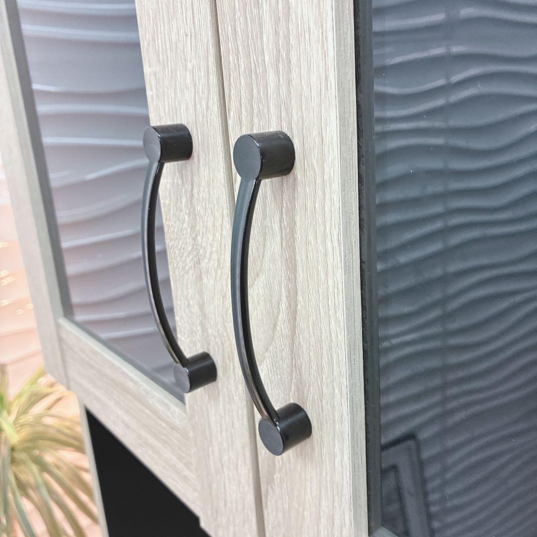 ◇大阪府 神戸市 配達料無料！◇ワイエムワールド◇食器棚◇レンジボード◇