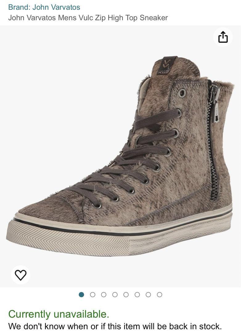 レア!CONVERSE好きに John Varvatos ハイカット スニーカー レア!CONVERSE好きに John Varvatos ハイカット スニーカー
