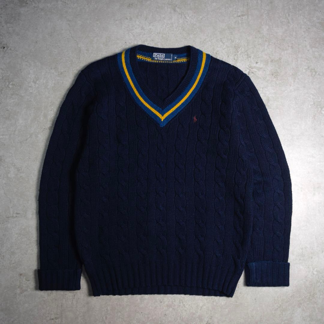 【美品】POLO by Ralph Lauren ケーブルニット 90s 【美品】POLO by Ralph Lauren ケーブルニット 90s