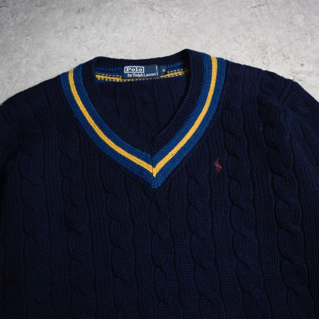 【美品】POLO by Ralph Lauren ケーブルニット 90s 【美品】POLO by Ralph Lauren ケーブルニット 90s