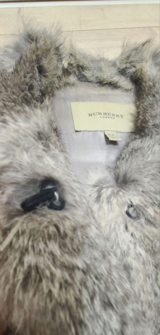 BURBERRY リアルファー ベスト