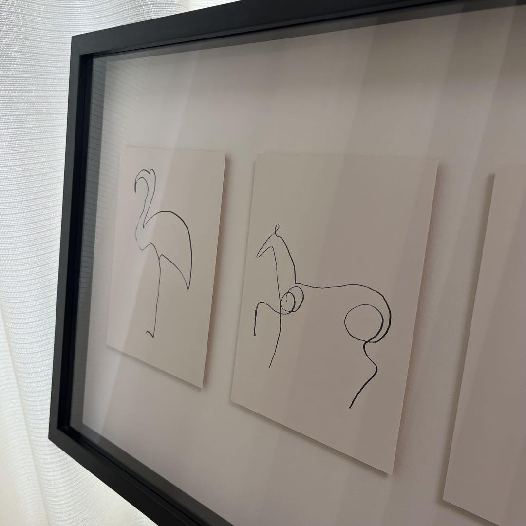 廃盤品・希少・イケア IKEA OLUNDA ピカソ レプリカ アート