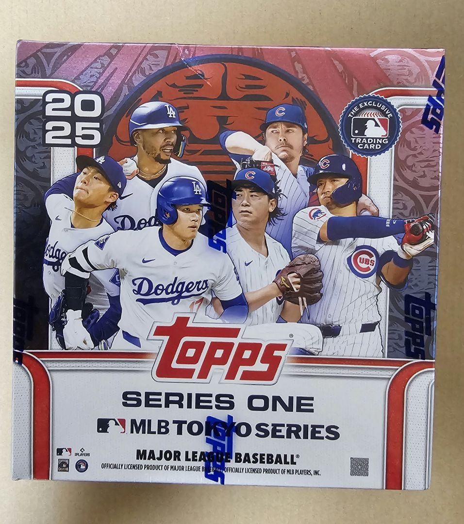 MLB 2025 Topps シリーズ1 box 新品未開封