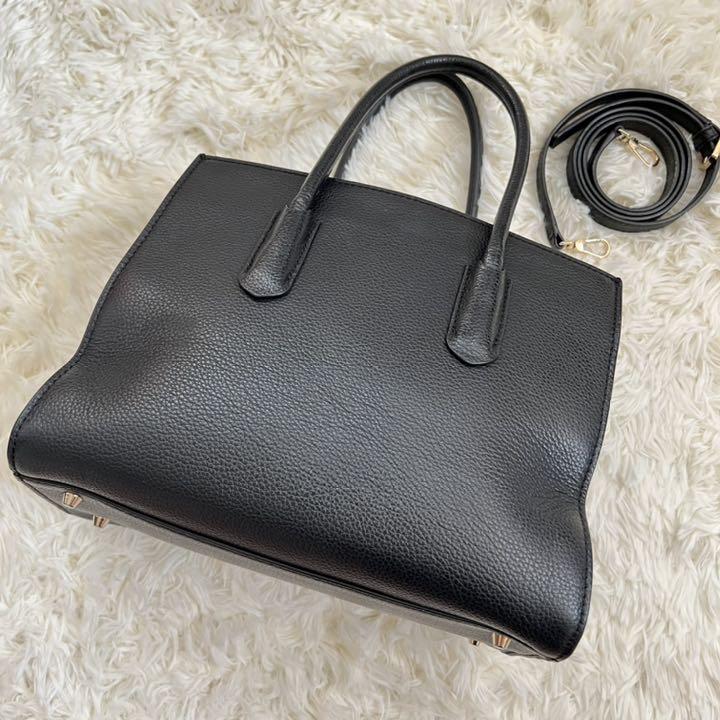 高品質大得価 極美品 黒 レザー ショルダーバッグ dtPkm-m14599297281 フルラ 2way テッサ 最安値に挑戦