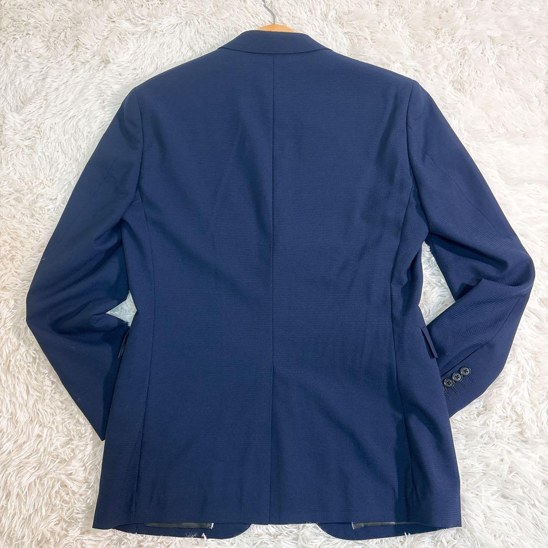 ✨極美品✨ ORIHICA ビジネススーツ ネイビー ストレッチ 上下 A5