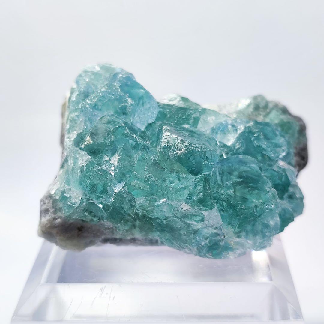 中国産　福建省　ブルーグリーンフローライト　fluorite 青　蛍石