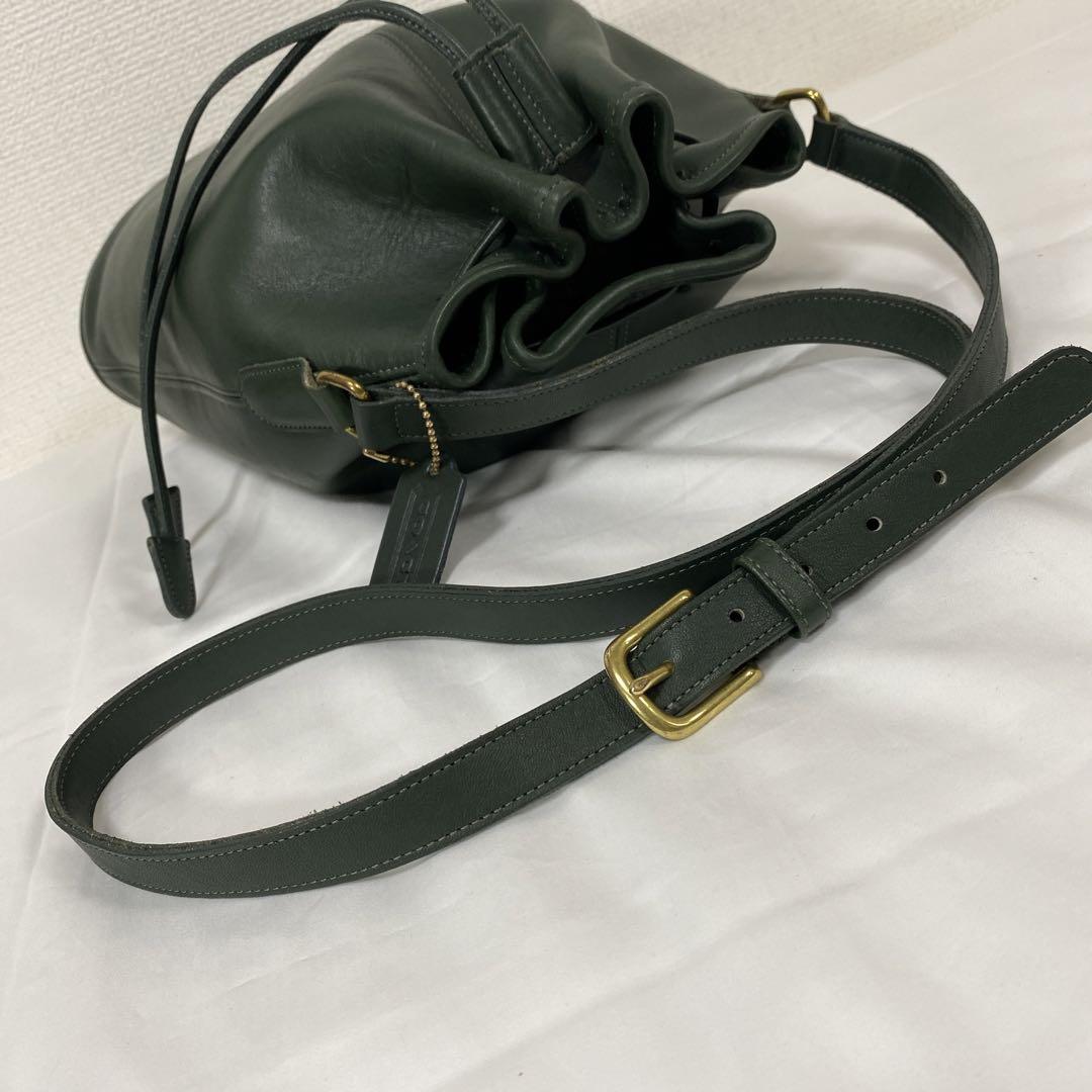 春夏新作モデル 美品✨】COACH オールドコーチ ショルダーバッグ 巾着 バケツ バッグ