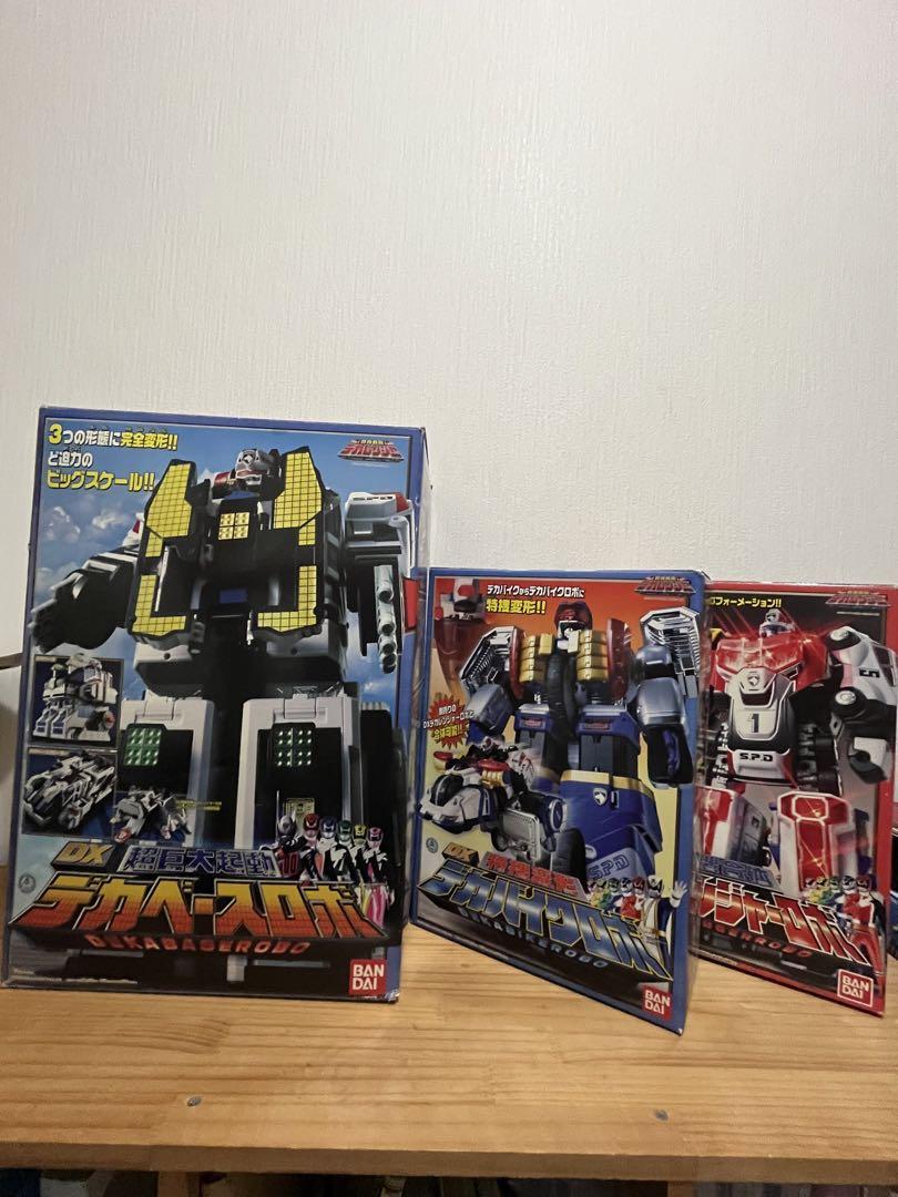 【まとめ売り】デカレンジャーロボ・デカレンジャー変身手帳SPライセンス 画像1