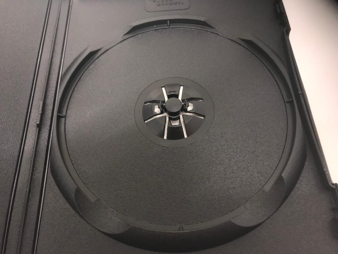 【新品】DVDトールケース ブラック1枚収納用100枚セット