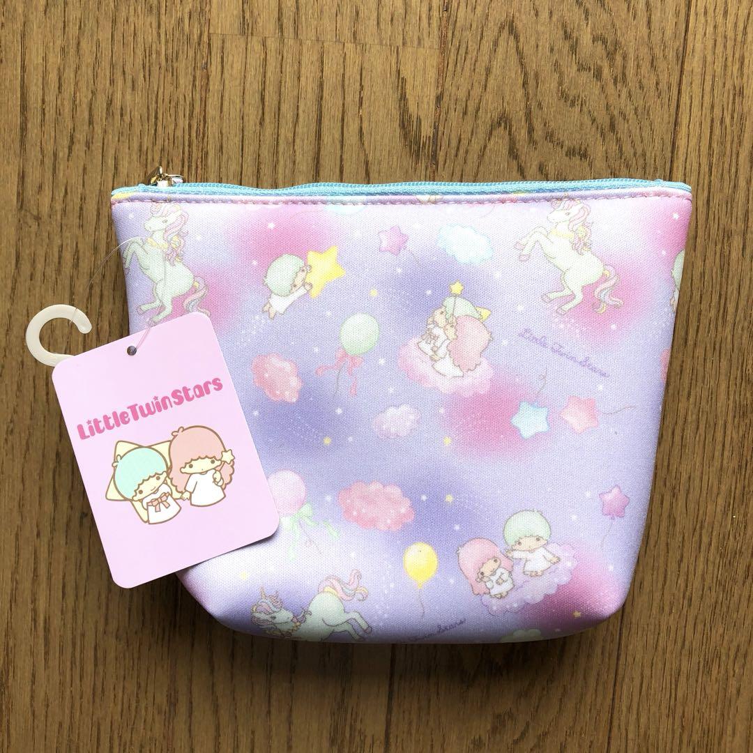 新品】キキララ リトルツインスターズ ポーチ - メルカリ