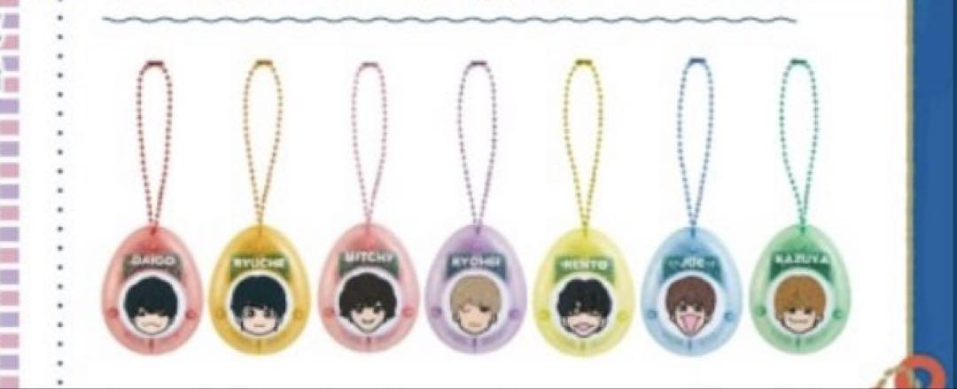 なにわ男子BON BON VOYAGE LIVEグッズ ボイスキーホルダーセット